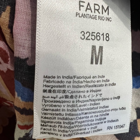 FARM Rio Multicolor Patterned Blouse - Picture 8 of 9